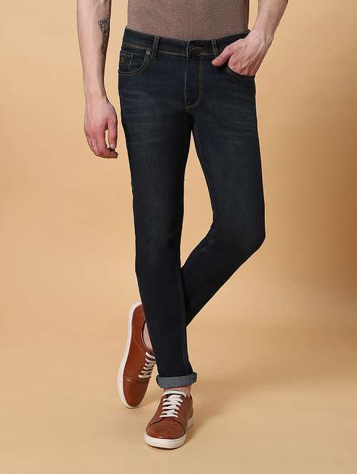 mens slim fit plain jeans - 20133482 -  Standard Image - 0