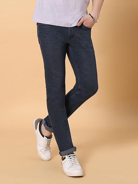 mens slim fit plain jeans - 20133483 -  Zoom Image - 0