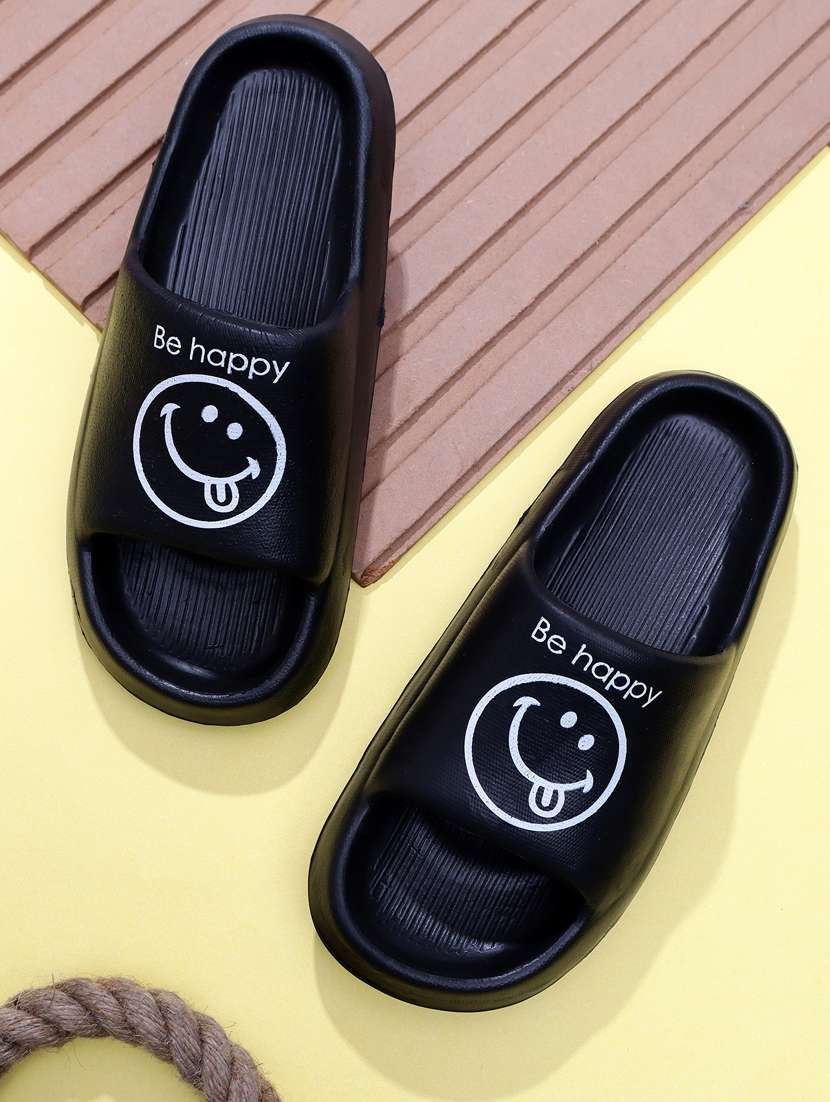 women printed flip flop
