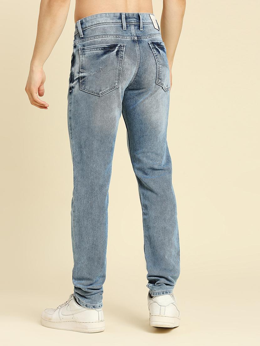 mens slim fit plain jeans - 20134601 - Standard Image - 2