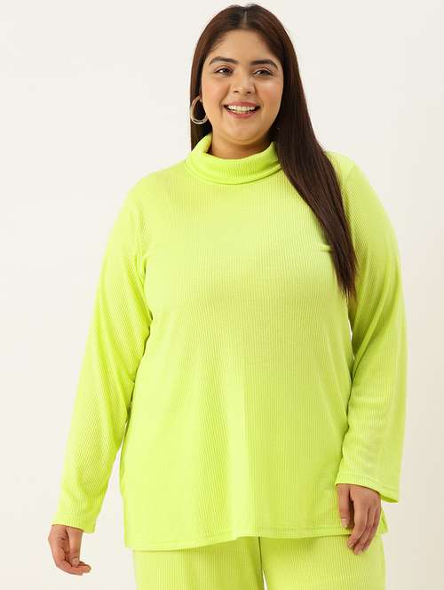 women's straight high neck top - 20135475 -  Standard Image - 0