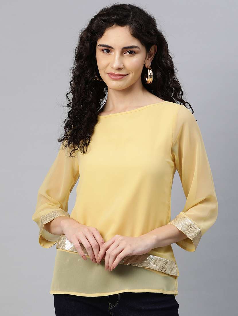 women's layered boat neck top