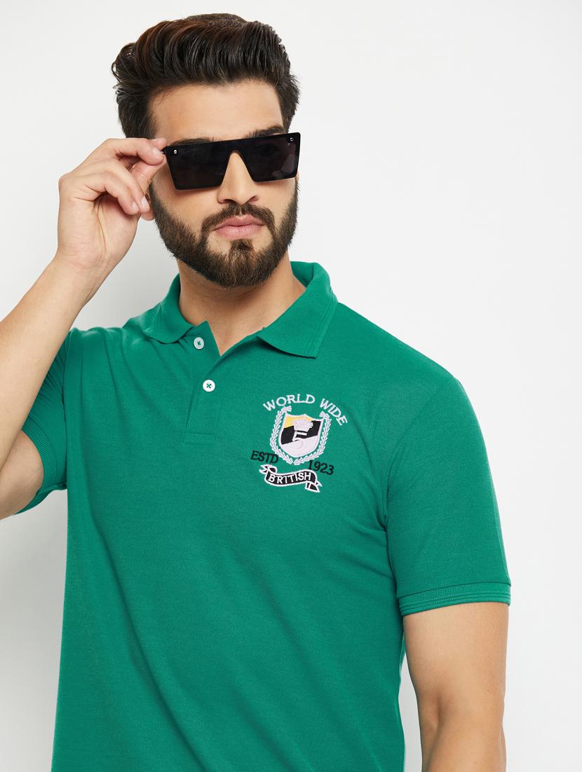 men solid polo t-shirt - 20136473 - Standard Image - 2