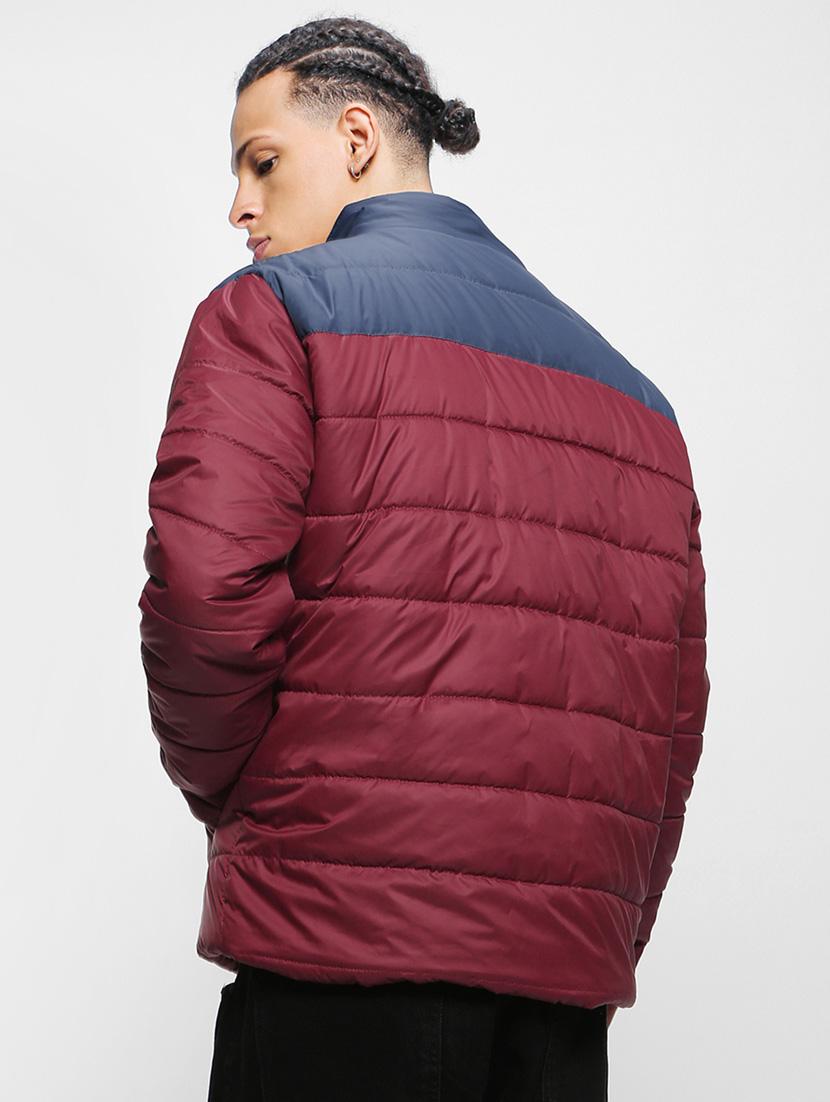 men's color block puffer jacket - 20145516 - Standard Image - 2