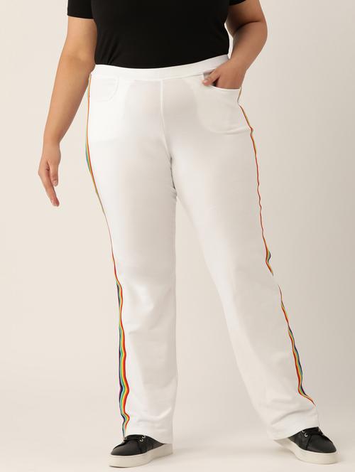 women solid color high rise jegging - 20148616 - Standard Image - 0