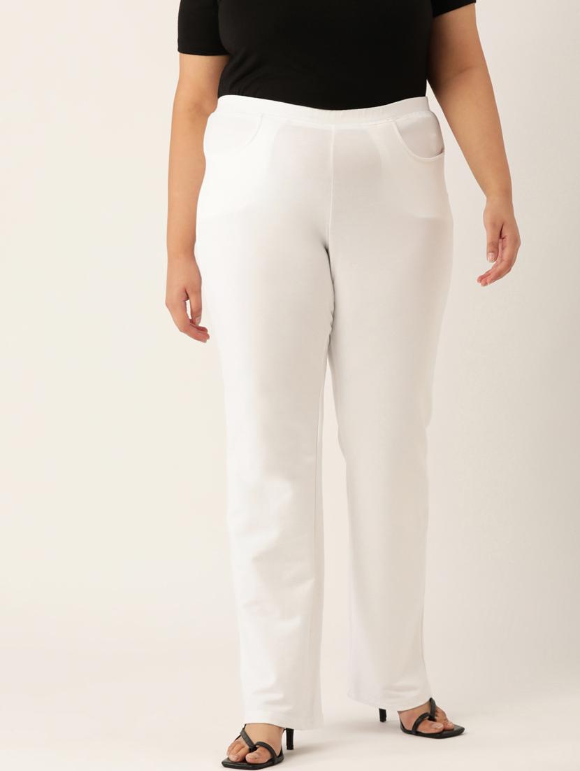 women solid color high rise jegging - 20148623 - Zoom Image - 0