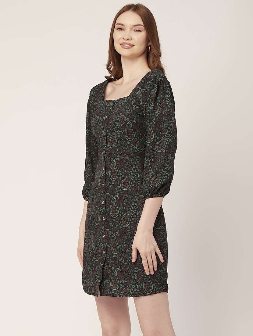women's sheath paisley dress - 20148641 -  Standard Image - 2