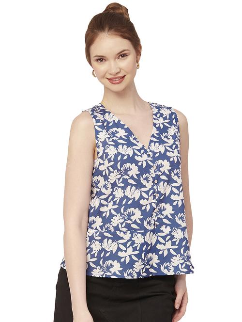 women's straight v neck top - 20149000 - Standard Image - 0