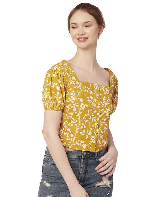 women's crop square neck top - 20149003 -  Standard Image - 0