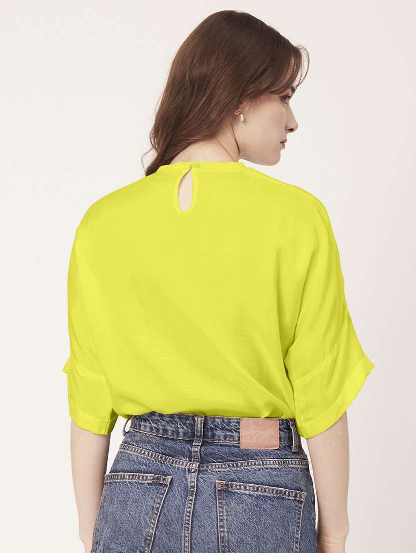 women's straight round neck top - 20149020 -  Standard Image - 2