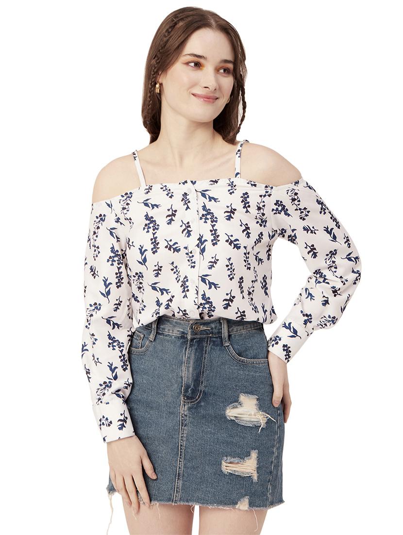 women's crop off shoulder top - 20149045 -  Zoom Image - 0