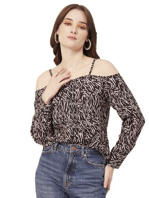 women's straight off shoulder top - 20149046 -  Standard Image - 0