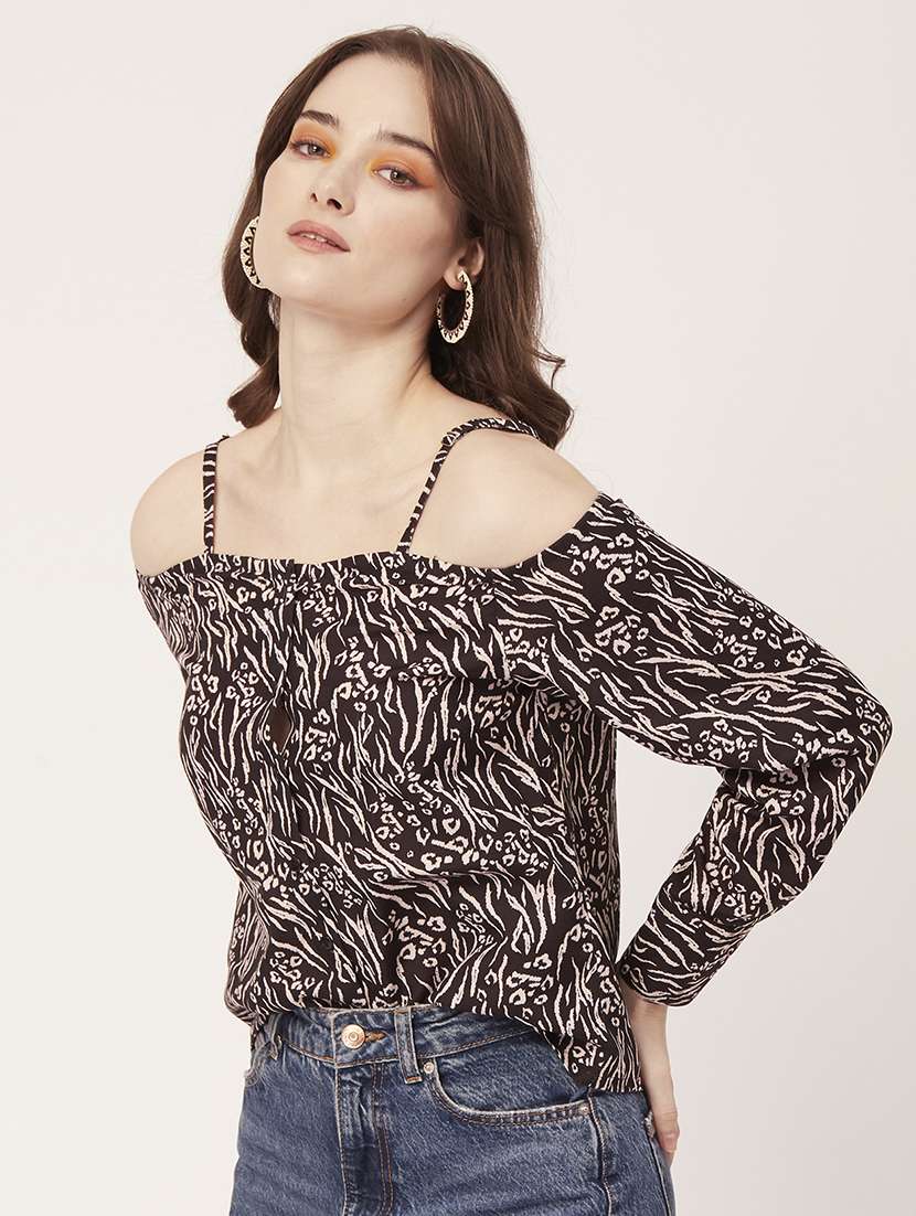 women's straight off shoulder top - 20149046 -  Standard Image - 2
