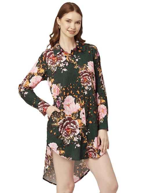 women's high low floral dress - 20149063 -  Standard Image - 0