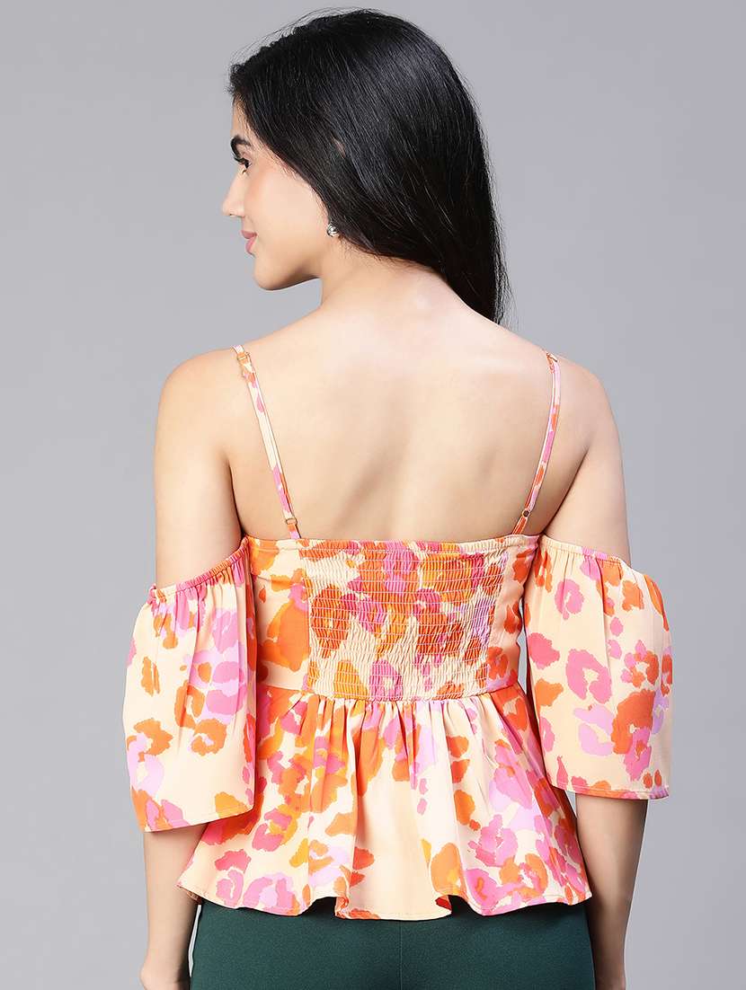 women's straight shoulder strap top - 20149294 -  Standard Image - 2