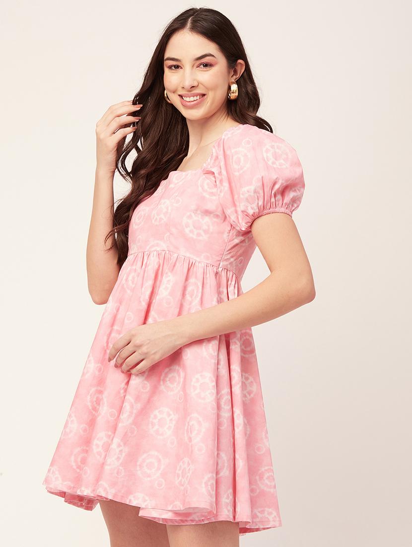 women's fit & flare shibori dress - 20150107 - Standard Image - 2