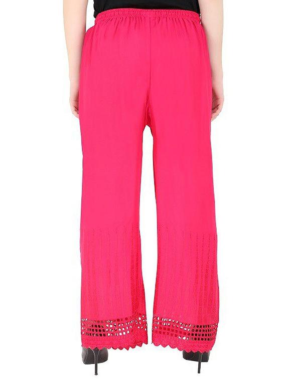 solid straight regular palazzo - 20150206 - Standard Image - 2