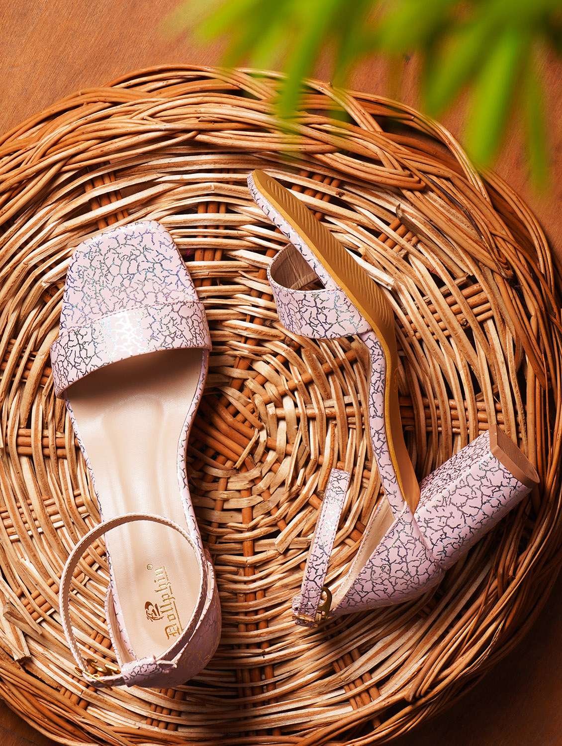 peach ankle strap sandal - 20151200 - Zoom Image - 0