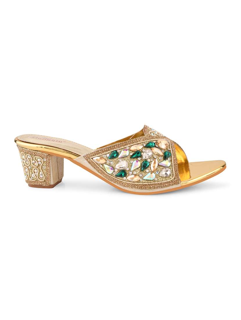 golden slip on sandal - 20151205 -  Standard Image - 2