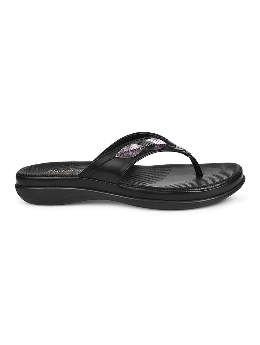 black pu slip on sandals - 20151217 -  Standard Image - 2