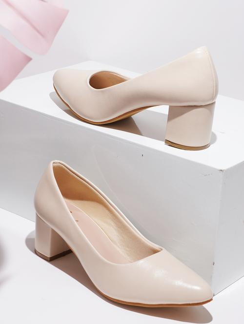 women solid slip on pumps - 20151267 -  Standard Image - 0