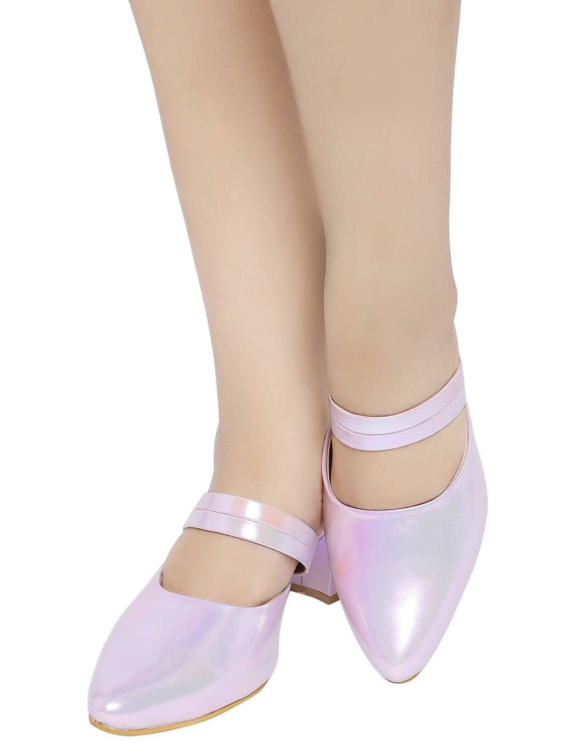 purple solid mules block heel sandal - 20151672 -  Standard Image - 2