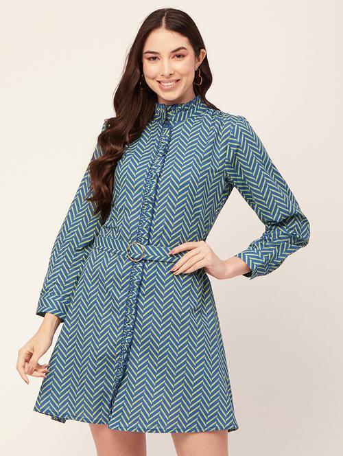women's printed dress - 20152392 - Standard Image - 0