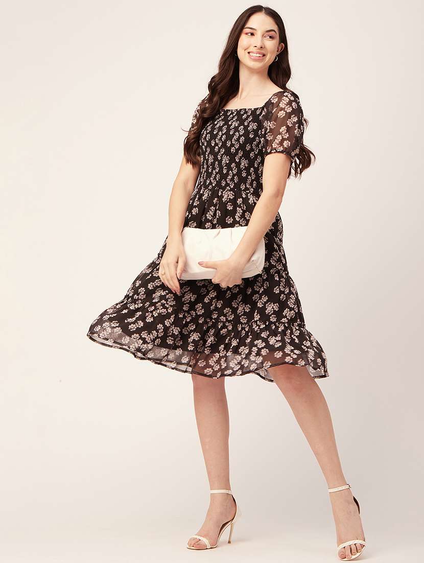 women's tiered dress floral dress - 20152400 -  Standard Image - 2
