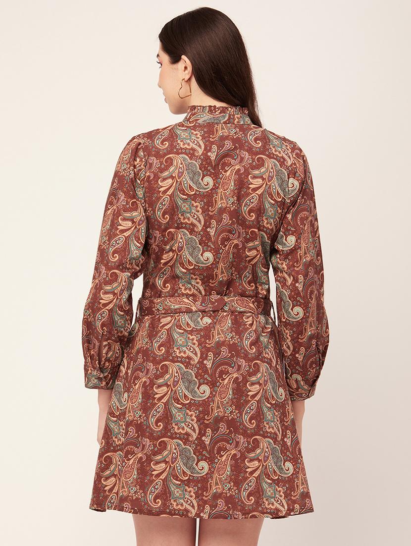 women's paisley dress - 20152402 - Standard Image - 2
