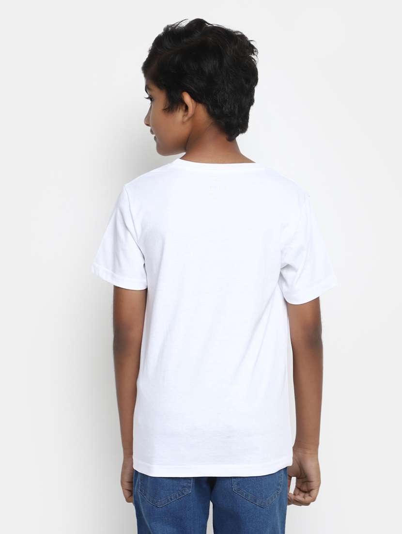 boys round neck printed t-shirt - 20153270 -  Standard Image - 2