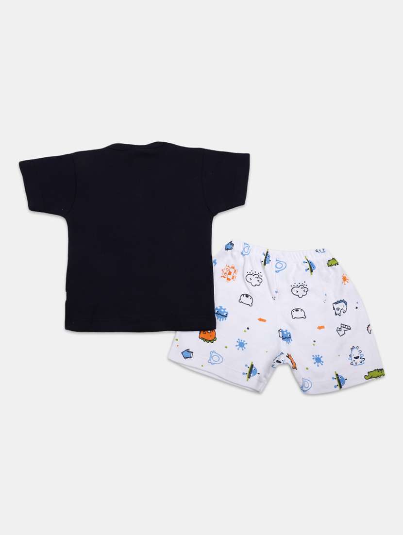 pack of 2 multi colored printed shorts twin set - 20153545 -  Standard Image - 2