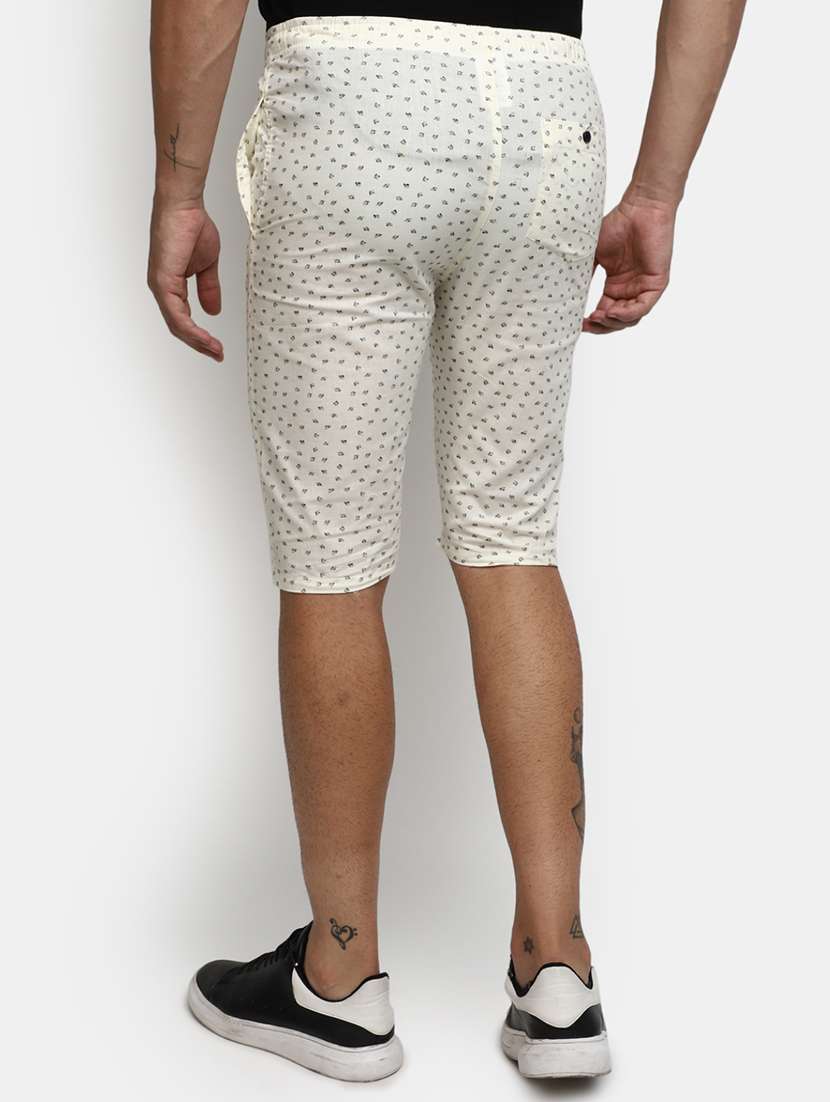 men printed mid rise three fourth - 20154300 -  Standard Image - 2