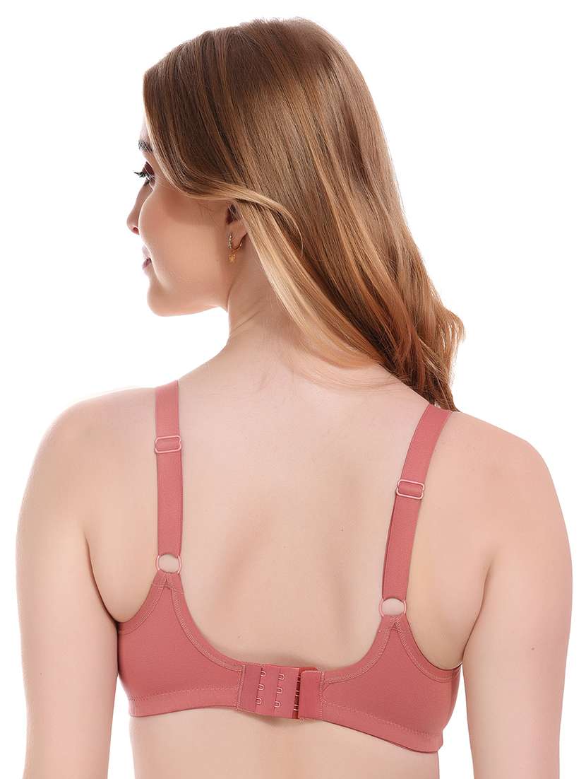 coral lycra t-shirt bra - 20154371 -  Standard Image - 2