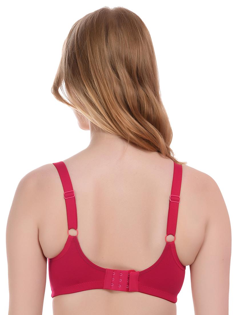 pink lycra tshirt bra - 20154374 - Standard Image - 2