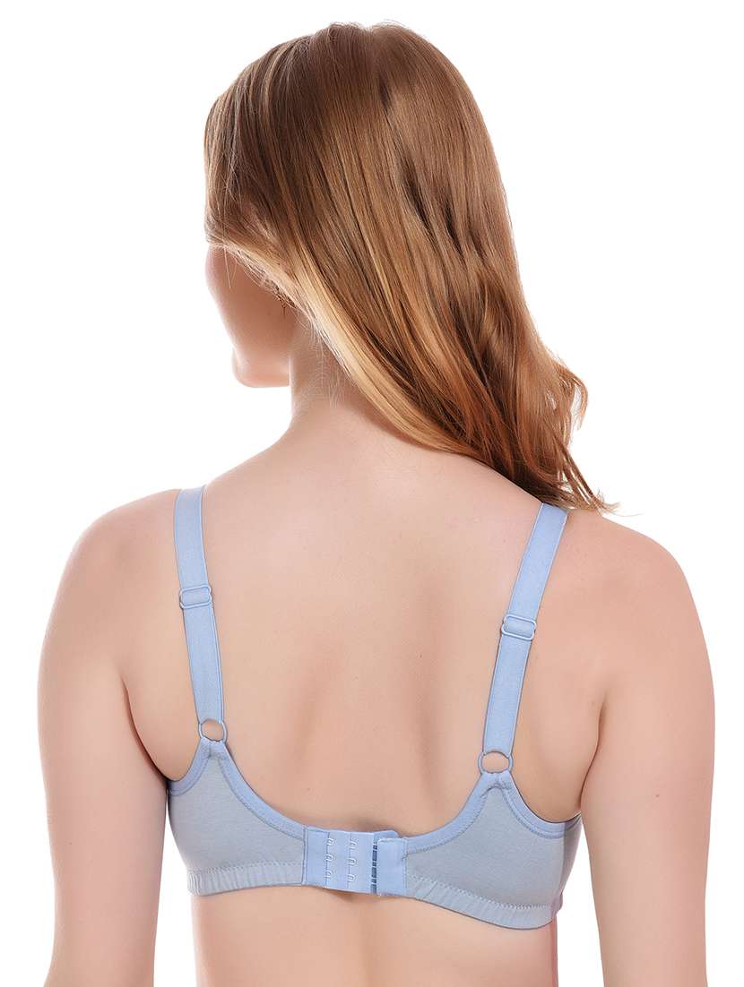 light blue lycra t-shirt bra - 20154375 - Standard Image - 2
