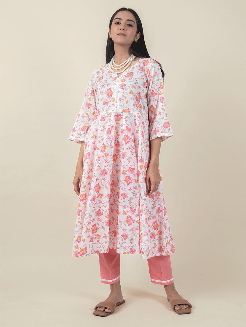 women's flared kurta - 20155528 - Zoom Image - 0
