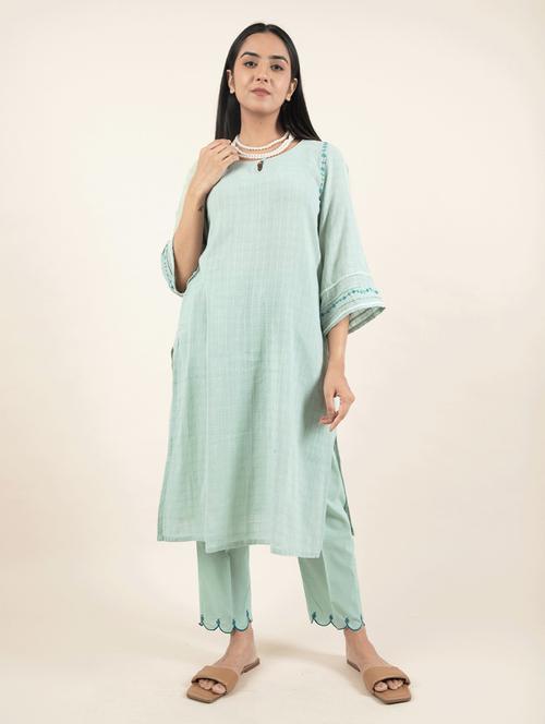 women's straight kurta - 20155534 -  Standard Image - 0