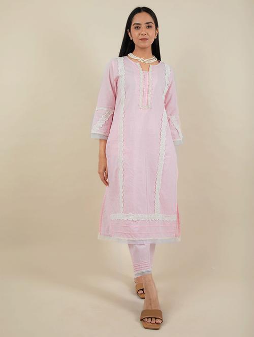 women's straight kurta - 20155537 - Standard Image - 0