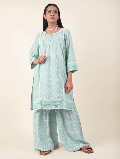 women's straight kurta - 20155545 - Standard Image - 0