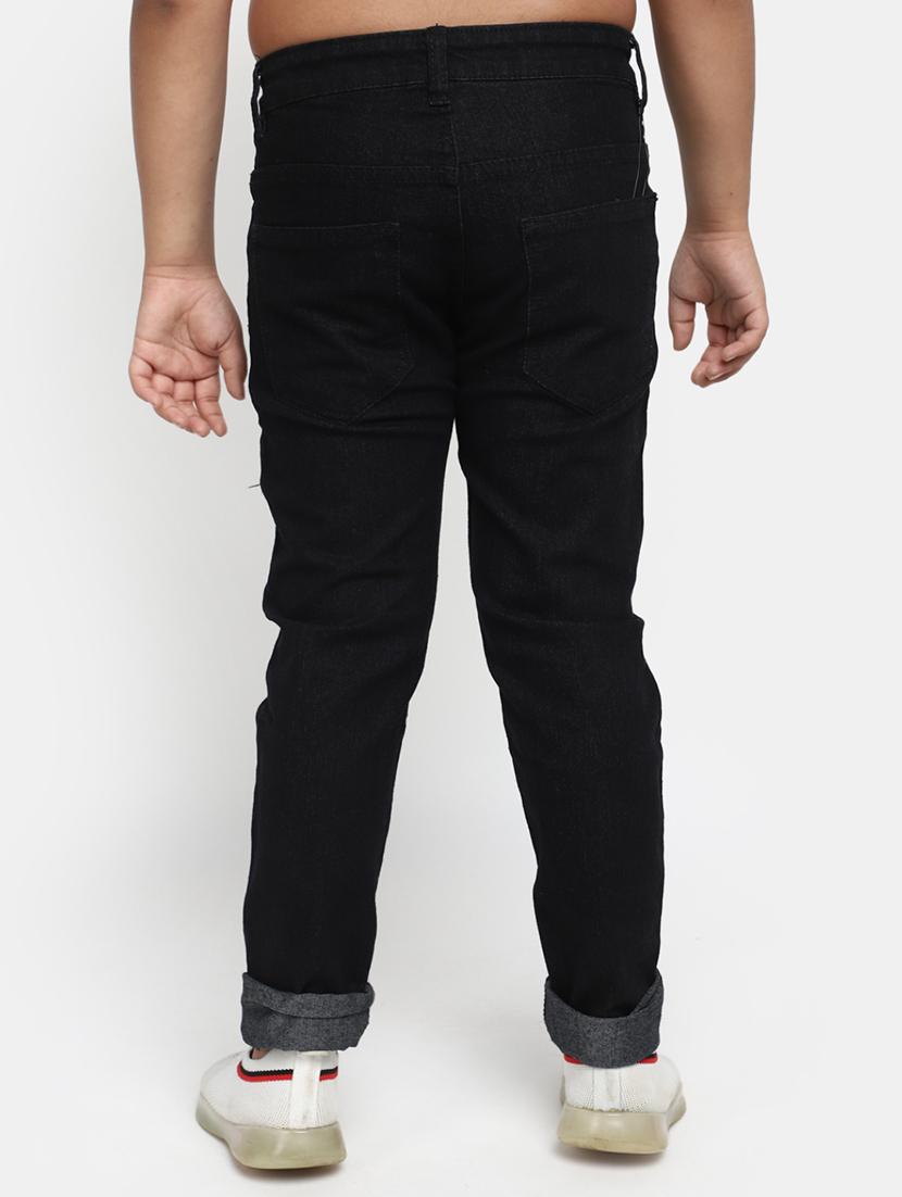 boy's plain slim fit jeans - 20156156 - Standard Image - 2