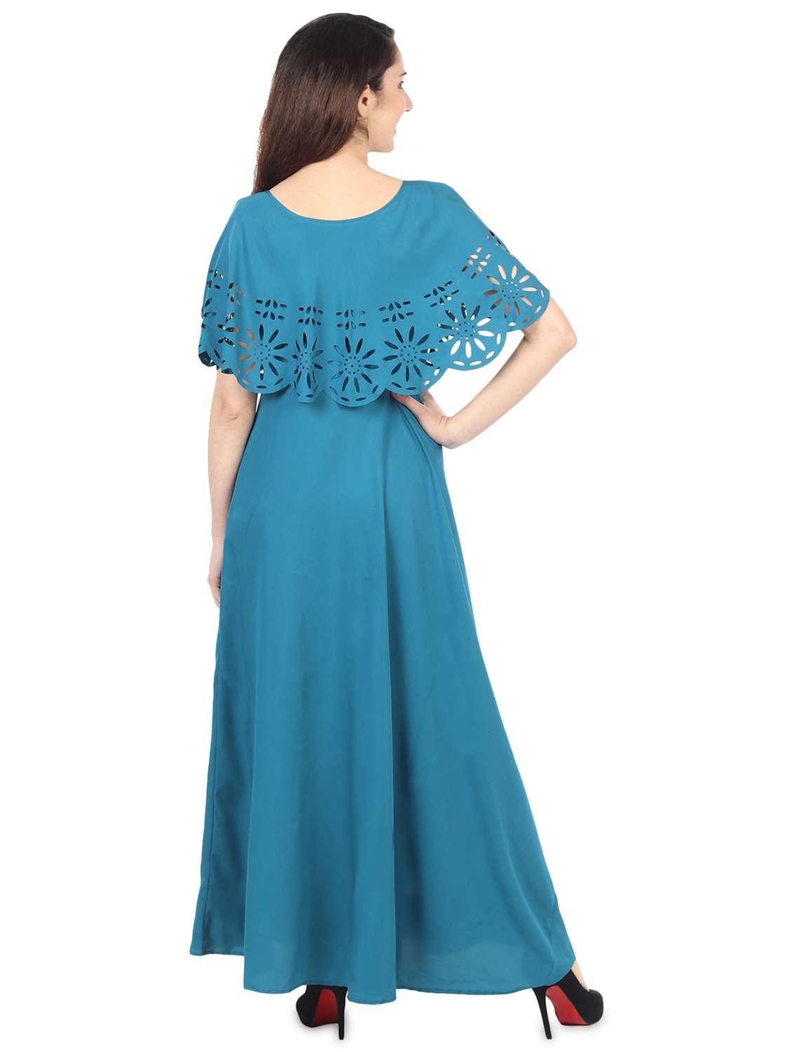 women's fit & flare maxi dress - 20156568 -  Standard Image - 2