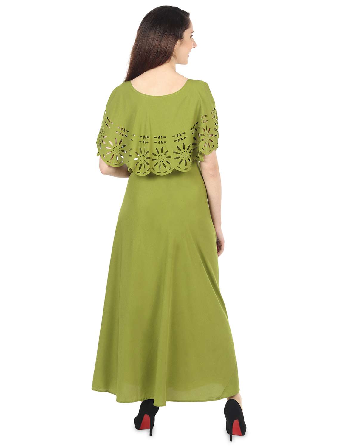 women's fit & flare maxi dress - 20156569 -  Standard Image - 2