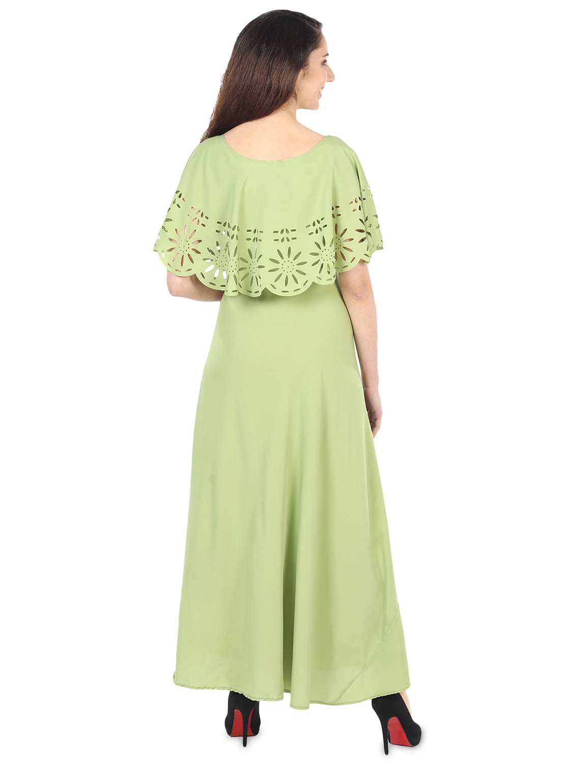 women's fit & flare maxi dress - 20156572 -  Standard Image - 2