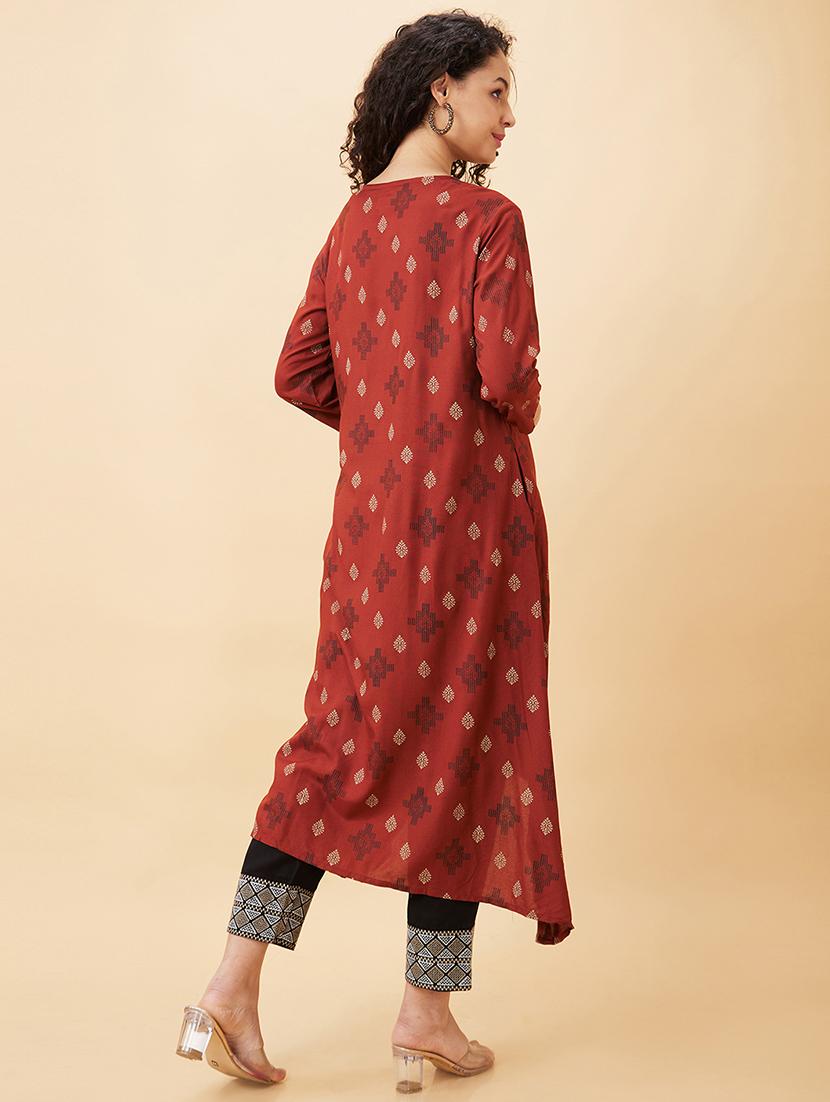 women's a-line kurta - 20158118 - Standard Image - 2