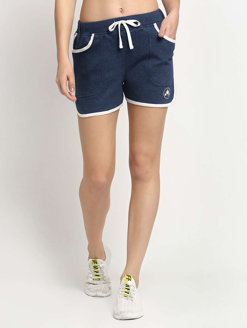 blue cotton regular short