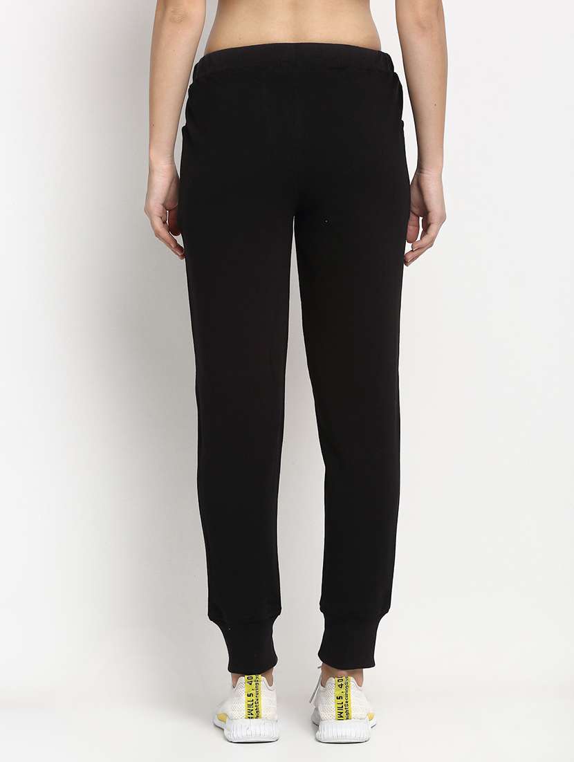 women solid jogger - 20159295 -  Standard Image - 2