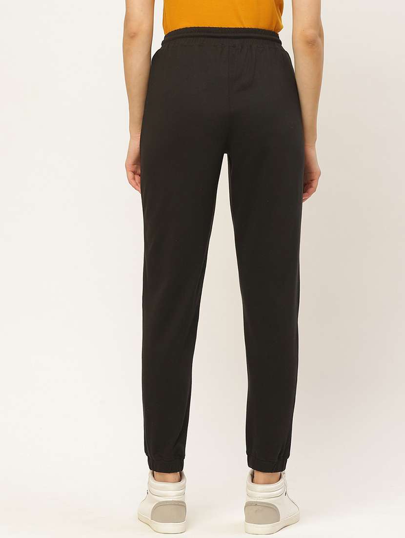 women solid jogger - 20159303 -  Standard Image - 2