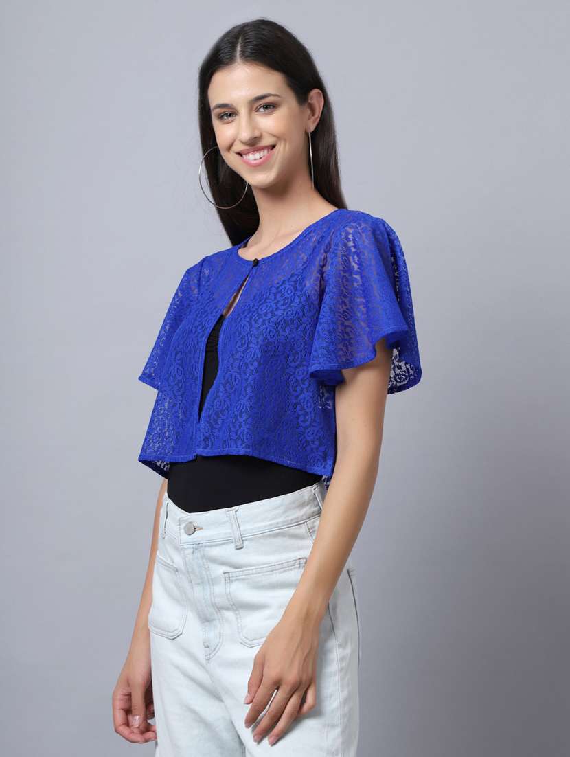 blue net shrug - 20159534 -  Standard Image - 2