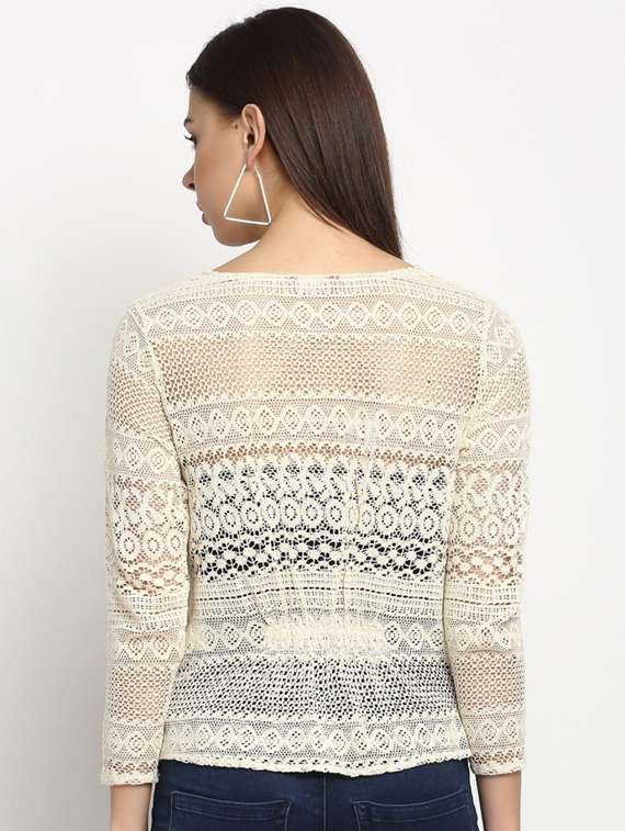 white lace shrug - 20159622 -  Standard Image - 2