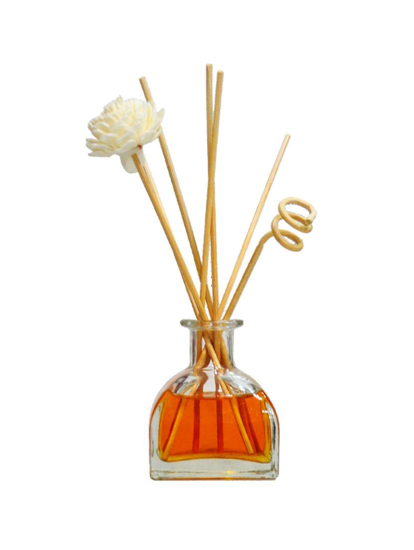 global aroma reed diffuser set with mandarin home fragrances, easy to use -100 ml - 20160034 -  Standard Image - 2